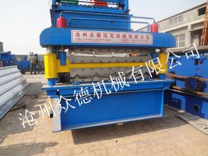 液压导柱双层压瓦机